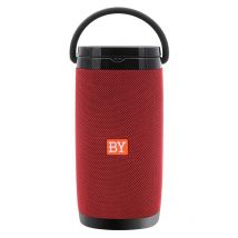 Enceinte Bluetooth Portable Multifonction Son Stéréo 3d Charge Sans Fil Autonomie 8h Rouge Yonis - Yonis