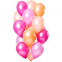 Bouquet 15 Ballons Flamingo Métallique - Annikids