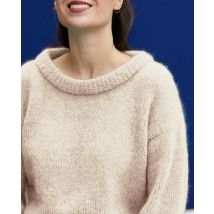 Kit Tricot Pull Mohair Femme Nine Craie 38/40 - Phildar