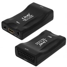 Adaptateur Vidéo 1080p Hdmi Vers Péritel Hdmi-scart Linq - Noir