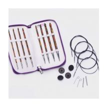 Set De 8 Crochets Tunisiens Interchangeable Symfonie - Knitpro Violet