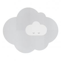 Grand Tapis De Jeu Nuage Gris Perle - Quut