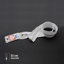 Fermeture Éclair Z70 - Séparable Grosse Maille 9mm - 55 Cm - Eclair Prym