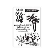 Tampons Transparents Island Escape Kaisercraft - Kaisercraft