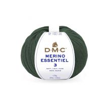 Pelote De Laine Merino Essentiel 3 - Dmc - Certifié Oeko-tex 990 Vert - Dmc