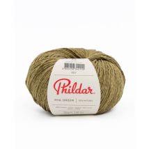 Fil De Coton À Tricoter Phil Origin - Phildar Kaki Vert