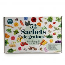 Coffret 52 Sachets De Graines À Semer - Radis et Capucine