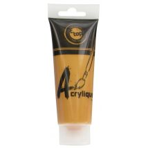 Peinture Acrylique Mate Marron Tube 75 Ml - Megacrea DIY