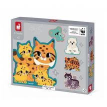 5 Puzzles Evolutifs Animaux - Jura Toys