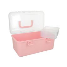 Boîte De Rangement Care & Creat (26,5cm X 16cm X 14cm) Rose (rose Clair) - Distrifil