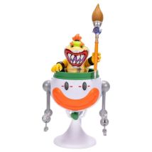Super Mario Galaxy, Le Film - Figurine Bowser Jr. Avec Clown Car 13 Cm - Jakks Pacific