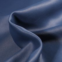 Tissu Occultant Isolant Acoustique Uni Grande Largeur Bleu Marine - Au Mètre - Craftine