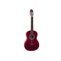Dimavery Guitare Classique Ac-303 Rouge