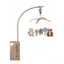 Mobile Musical En Bois - Forest Friends - Little Dutch