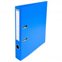 Classeur À Levier Pvc A4 Dos De 50mm. - Bleu - X 10 - Exacompta