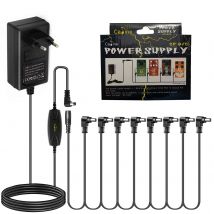 Caline Cp-07c Alimentation 8 Sortie Avec Filtre 9v 2a - Pour Pédale D'Effets