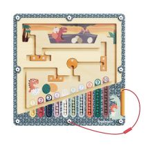 Labyrinthe De L'Oeuf De Dinosaure - Top Bright - Stylo Magnétique - Tri - Couleurs - Nombres - Jactal