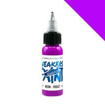 Peinture Textile & Cuir Sneakarts - Fluorescente Neon Violet 30ml - Chaussure, Vêtement, Sac - Sneakarts