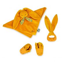 Coffret Cadeau Naissance Lapinou Ocre - Kaloo