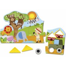 Puzzle Shapes Safari - Goula