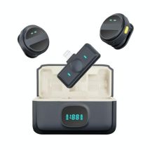 Microphone Sans Fil Lavalier Réduction De Bruit Pour Enregistrement Professionnel Yonis - Yonis
