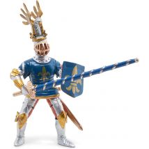 Figurine Chevalier Bleu Fleur De Lys - Papo
