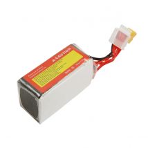 Avizar Batterie Li-polymer 1.3a Pour Drone Fpv 6s1p 120c Avec Xt60 Plug 22,2v Noir