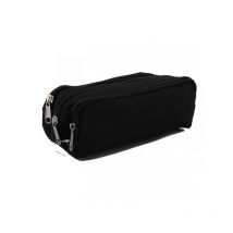 Trousse - Scolaire - Noir - 3 Compartiments - Ulmann - Atoutbois