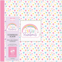 Album De Scrapbooking 30cm X 30cm Chasing Rainbows Stars First Edition - First edition