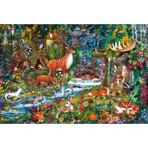 Puzzle 150 Pièces - Animaux De La Foret - Schmidt Spiele
