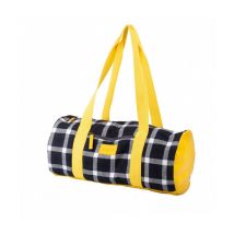 Sac À Ouvrage Tartan - Bohin France Jaune - Pony