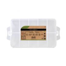 Boîte De Rangement Empilable - Organisation Et Praticité Pour Vos Fournitures De Couture - 25 X 16 X 7 Cm - Milward Transparent