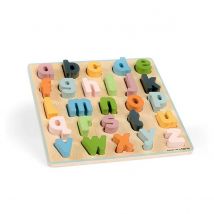 Puzzle Encastrement Alphabet Minuscules En Bois - Bigjigs Toys
