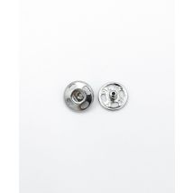 Lot De 12 Pressions - 9mm Argent - Ppy