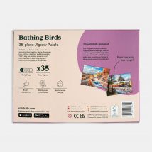 Puzzle Ergonomique 35pcs - Oiseaux Colorés - Enjoy Art
