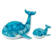 Veilleuse Tranquil Whale Family Bleue - Cloud b