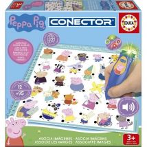 Conector Junior - Jeu Éducatif Électronique - Peppa Pig - Apprentissage Interactif - Des 3 Ans - Educa