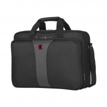 Sacoche Wenger Legacy Pour Ordinateur Portable 16'' À Double Soufflet Noir Grise - Wenger