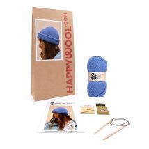 Kit Tricot Bonnet Mixte Upper Jeans - Pingouin