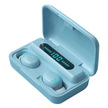 Ecouteurs Bluetooth Avec Réduction De Bruit Et Affichage Digital Innovant Bleu Yonis - Yonis