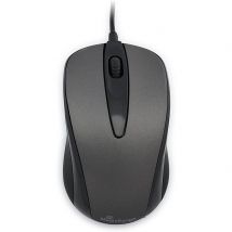 Souris Optique Filaire Mediarange Mros201 - 3 Boutons - 1000dpi - Grise - Mediarange