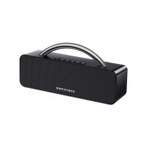 L'Enceinte Portable Sans Fil 20w Qui T'Accompagne Partout ! (bleu) - Noir - Remax