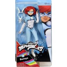 Poupée Miraculous : Bunnyx 26 Cm + 2 Accessoires - Poupée Mannequin Articulée - Bandai - P50011 - Bandai