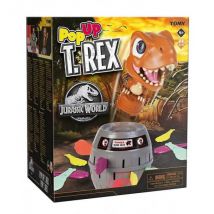 Pop Up T Rex Jurassic World Dinosaure - Tonneau Fous Rires - Tomy - Jeu Enfant - Tomy