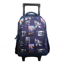 Sac À Dos À Roulettes Offshore City Ville Bleu Bagtrotter - Bagtrotter