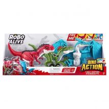 Pack De 3 Robots Alive Dino Articulés - Zuru