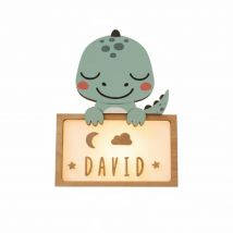 Lampe À Poser Personnalisable - Dinosaure - Vintiun