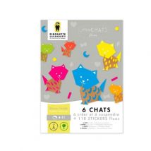 Mes Chats Fluos - Pirouette Cacahouète