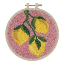 Kit Punch Needle Citron – Trimits Citron Jaune