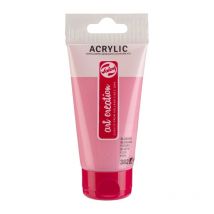 Tube De Peinture Acrylique Art Creation Talens 75ml Rose Fleurs - Talens Art Creation